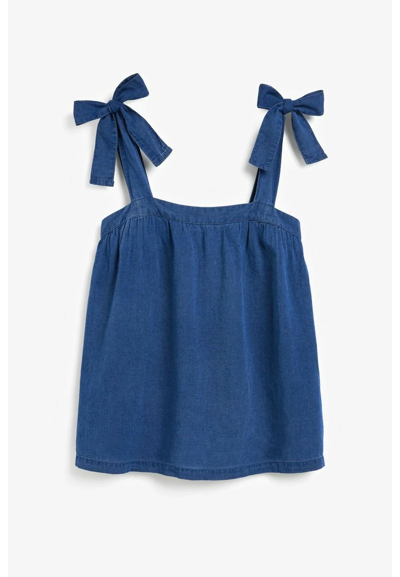 Next Damen SCHLEIFE-KURZGRößE - Top - Blue 4 Next Damen SCHLEIFE-KURZGRößE - Top - Blue – Bild 4