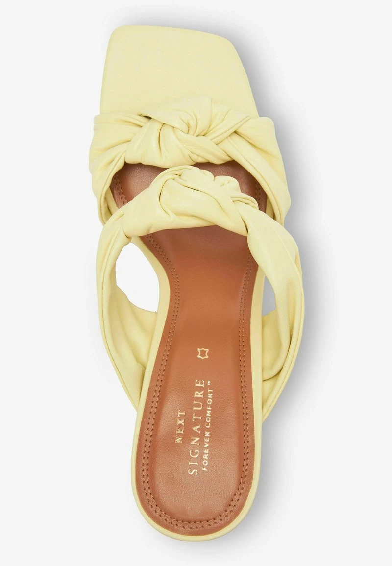 Next Damen Pantolette Hoch - Yellow 3 Next Damen Pantolette Hoch - Yellow – Bild 3