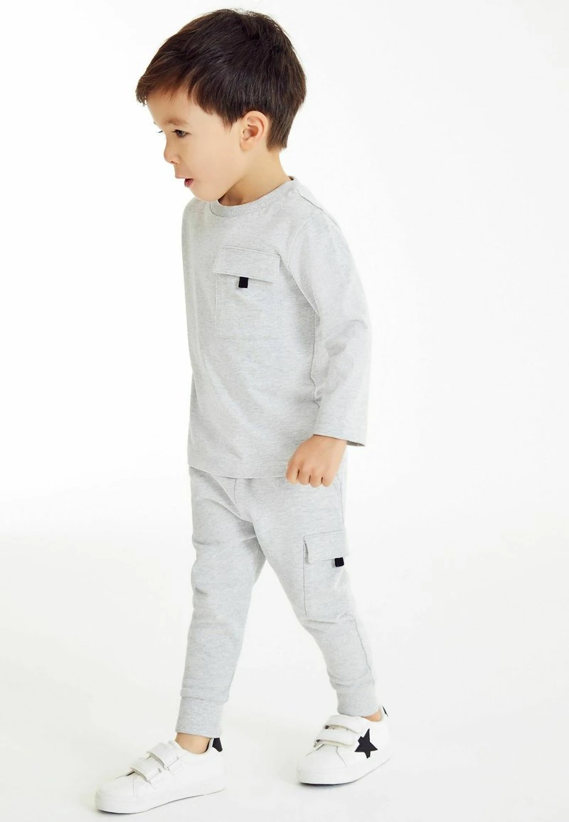 Next LONG SLEEVE SET - Langarmshirt - Grey | Kinder 1 Next LONG SLEEVE SET - Langarmshirt - Grey | Kinder