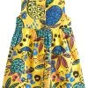 Next Kinder SLEEVELESS - Freizeitkleid - Yellow Tropical