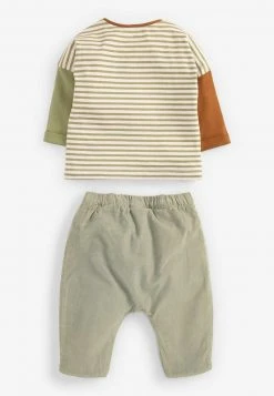 Next 2 PIECE - Stoffhose - Khaki | Kinder -Next Verkäufe 2022 8375e9e34cec42fc82bf9642f590034a