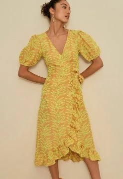 Next Damen Freizeitkleid - Brown Floral