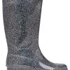 Next Kinder GLITTER - Gummistiefel - Silver Coloured