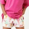 Next Kinder FRAYED HEM - Jeans Shorts - Multi Print
