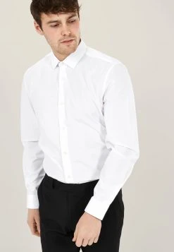 Next Herren Hemd - White -Next Verkäufe 2022 842708e9534e46ea984a769430ca6fb3