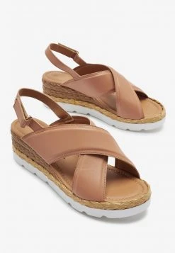 Next FOREVER COMFORT CROSS OVER - Espadrille - Camel Brown | Damen -Next Verkäufe 2022 84a6ee41cc764806a0f49aef8d433457