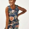 Next SET - Nachtwäsche Set - Navy Blue Floral | Damen