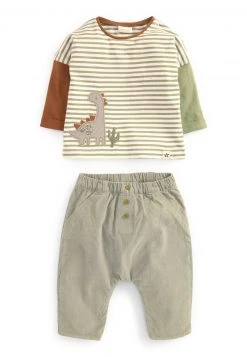 Next 2 PIECE - Stoffhose - Khaki | Kinder -Next Verkäufe 2022 84fec383f43a40a0b050afc0bbecafe8
