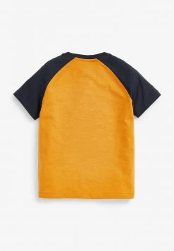 Next Kinder 3 PACK - T-Shirt Print - Ochre Yellow Navy Blue -Next Verkäufe 2022 8518d0c1117240e1b064ae78f97629db