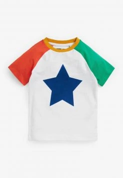 Next Kinder 4 PACK - T-Shirt Print - Blue -Next Verkäufe 2022 8521ea473d134f16b372928cbcd80540