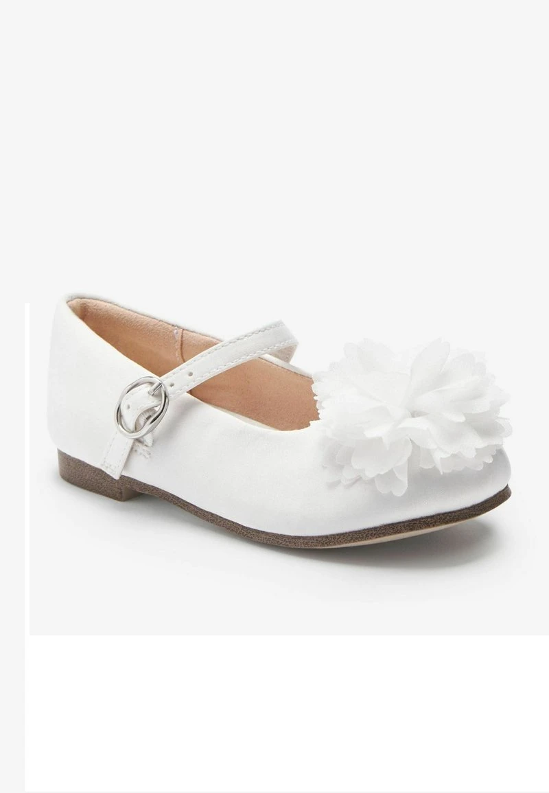Next Kinder STAIN RESISTANT CORSAGE MARY JANE - Riemchenballerina - White 2 Next Kinder STAIN RESISTANT CORSAGE MARY JANE - Riemchenballerina - White – Bild 2
