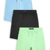 Next Kinder 3 PACK - Shorts - Black