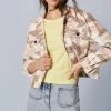 Next Damen Jeansjacke - Pink Camo