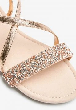 Next Kinder CRYSTAL - Riemensandalette - Gold Coloured -Next Verkäufe 2022 8673655316be4b8a93626446264a3e0b