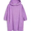 Next Kinder OVERSIZED LONG SLEEVED - Kurzmantel - Purple