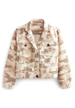 Next Damen Jeansjacke - Pink Camo -Next Verkäufe 2022 86d9911eee284207a5681f226cb47da7