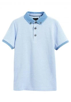Next SHORT SLEEVE - Poloshirt - Soft Blue | Kinder