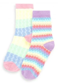 Next Kinder TEXTURED 2 PACK - Socken - Multi Coloured