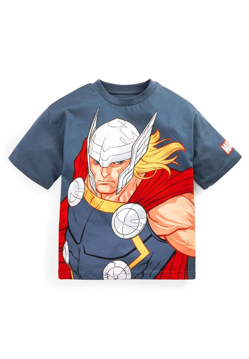 Next Kinder MARVEL SUPERHERO - T-Shirt Print - Grey 1 Next Kinder MARVEL SUPERHERO - T-Shirt Print - Grey