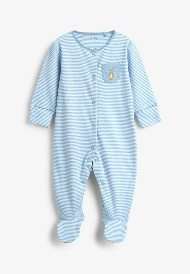 Next Kinder 3 PACK - Strampler - Blue 3 Next Kinder 3 PACK - Strampler - Blue – Bild 3