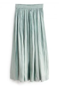 Next Damen GLOSSY - Faltenrock - Grey Blue -Next Verkäufe 2022 874a39cd7ddf47bda502c897803ce040