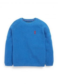 Next Kinder TEXTURED - Strickpullover - Blue-grey