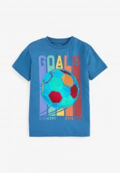 Next Kinder SHORT SLEEVE - T-Shirt Print - Blue -Next Verkäufe 2022 87ed9fd537f4419f9530cae9ccc9214b