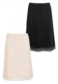 Next Damen 2 PACK - Nachtwäsche Hose - Black