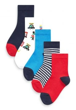 Next Kinder 5 PACK - Socken - Red White Navy London