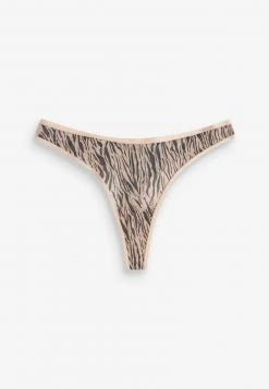 Next Damen 2 PACK - String - Zebra Print Pink -Next Verkäufe 2022 8866efd3cc0f40ffab540bc952829f8d