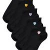 Next Damen 5 PACK - Socken - Mottled Black