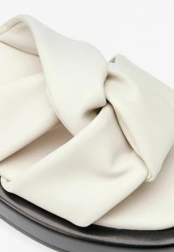 Next Damen FOREVER COMFORT ELEVATED PADDED KNOTTED - Pantolette Flach - Bone -Next Verkäufe 2022 891ee3012a104d6da97032327e944db0