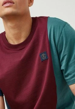 Next Herren BLOCKED - T-Shirt Print - Burgundy Red -Next Verkäufe 2022 894183a5bf494d938c93c31f1c9499c8