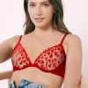 Next Damen HEART EMBROIDERED - Bügel BH - Red