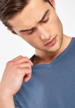 Next Herren T-Shirt Basic - Blue -Next Verkäufe 2022 89c5ec72780d4c26850b0395f5711ddd