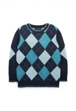 Next Kinder ARGYLE - Strickpullover - Blue