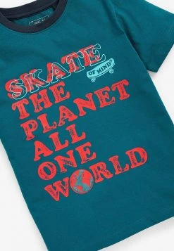 Next Kinder GRAPHIC - T-Shirt Print - Blue -Next Verkäufe 2022 89d0f99a80ae466a8d0f415fe1b7dd06