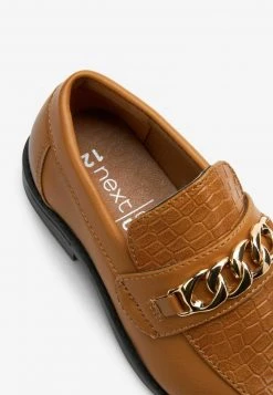 Next Kinder GOLD CHAIN SNAFFLE - Slipper - Tan Rust -Next Verkäufe 2022 89e10d8978994e2abe569efb2570df67