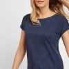 Next Damen T-Shirt Basic - Blue