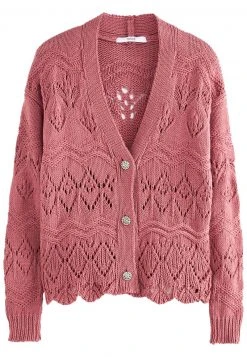 Next Damen Strickjacke - Pink -Next Verkäufe 2022 89fe9e7a81a94434b374493d40d94190
