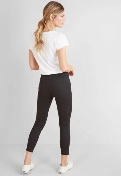 Next JERSEY CROPPED - Leggings - Hosen - Black | Damen -Next Verkäufe 2022 8a1a87e461aa4977af461f99bedb5ed7