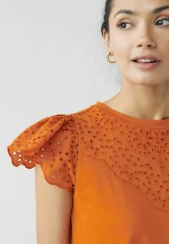 Next Damen FLUTE SLEEVE - T-Shirt Print - Orange -Next Verkäufe 2022 8a794d434553468e90666affc9e83ed4