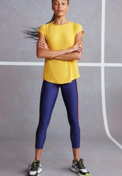 Next Damen 7/8 MIDRISE WAIST - Leggings - Hosen - Blue / Red