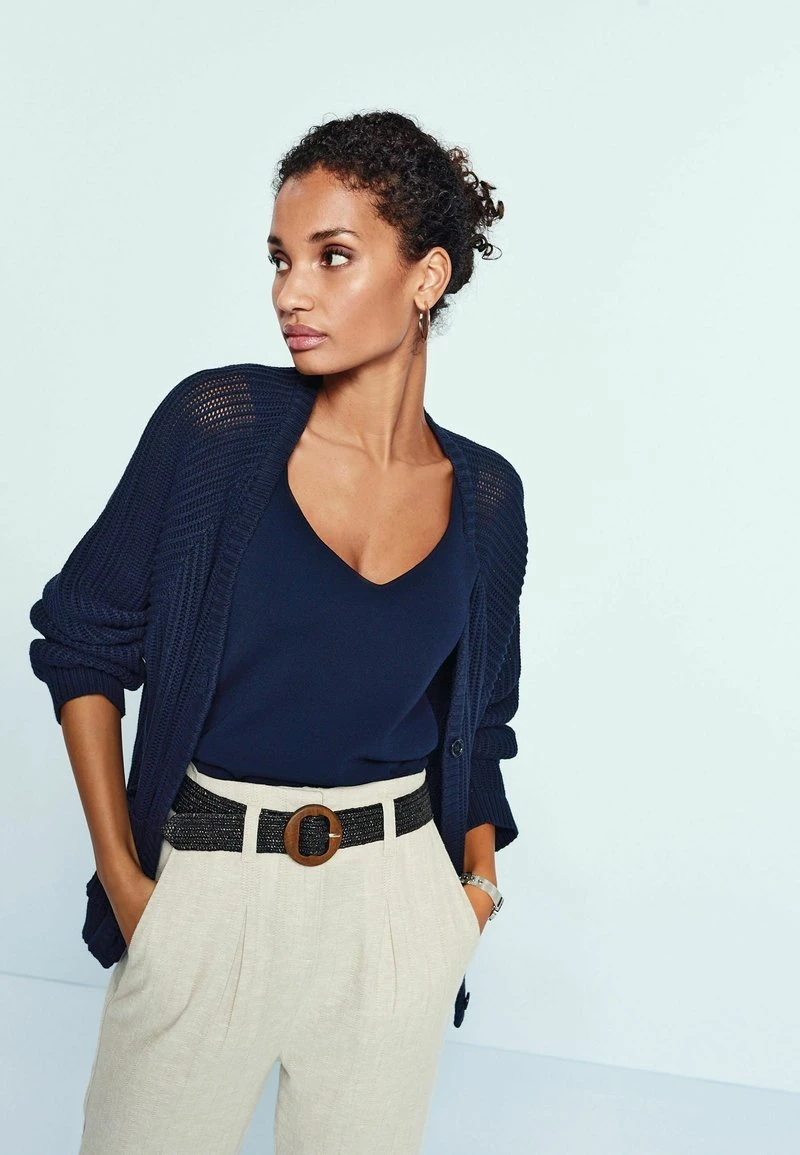 Next Damen Strickjacke - Dark Blue 2 Next Damen Strickjacke - Dark Blue – Bild 2