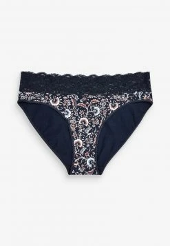 Next Damen 4 PACK - Slip - Mottled Blue -Next Verkäufe 2022 8ad6b862608d4dfbbc90169947833185