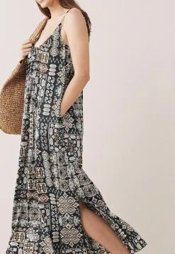 Next STRAPPY CAMI - Maxikleid - Black White Patch Print | Damen -Next Verkäufe 2022 8b0b911048fd4eca996586194470e0eb