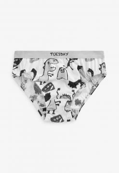 Next Kinder 7 PACK - Slip - White -Next Verkäufe 2022 8b0be8499e6b46f884aa87c0d0123e7e