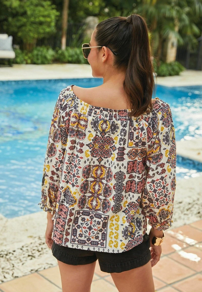 Next Damen TEXTURED - Bluse - Multi Coloured 2 Next Damen TEXTURED - Bluse - Multi Coloured – Bild 2