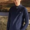Next Herren DURATREK LIGHTWEIGHT ZIP NECK - Windbreaker - Navy Blue