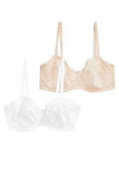 Next Damen 2 PACK - Bügel BH - Beige -Next Verkäufe 2022 8b7bdc6249864e61ba0d4b8347f71dcd